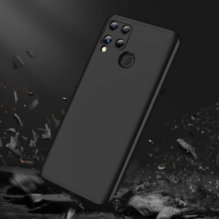 Защитный чехол GKK Double Dip Case для Realme C15 - Black: фото 6 из 12