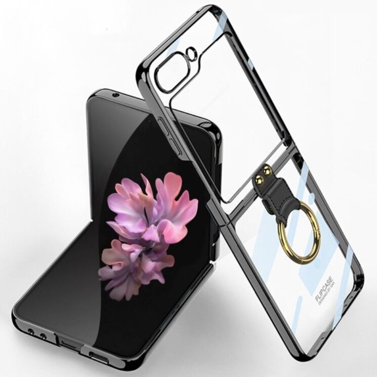 Защитный чехол GKK Elegant Case для Samsung Galaxy Flip 6 - Black: фото 1 из 7