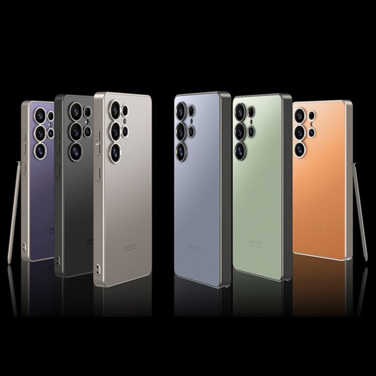 Защитный чехол GKK Frosted Skin для Samsung Galaxy S25 Ultra (S938) - Purple: фото 8 из 8