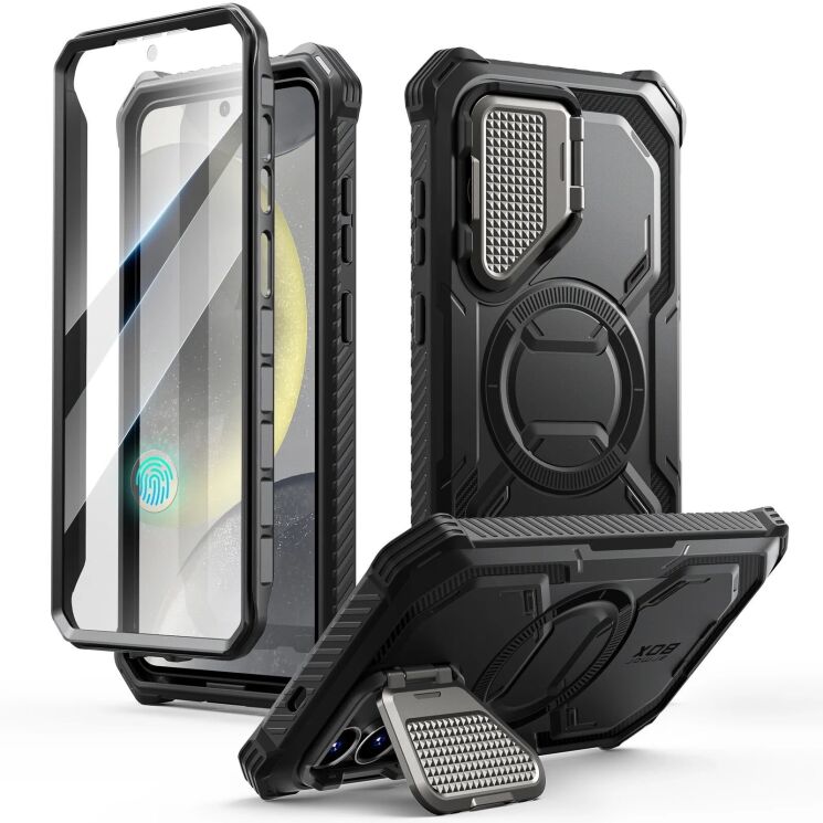 Защитный чехол i-Blason Armorbox Mag by Supcase для Samsung Galaxy S25 (S931) 843439156340 - Black: фото 2 из 12