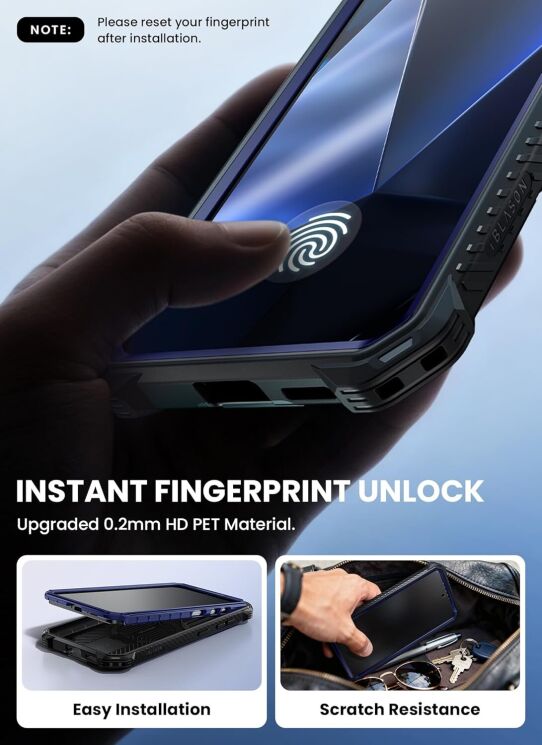 Защитный чехол i-Blason Armorbox MagSafe by Supcase для Samsung Galaxy S26 (S942) 843439160972 - Cobalt: фото 8 из 10