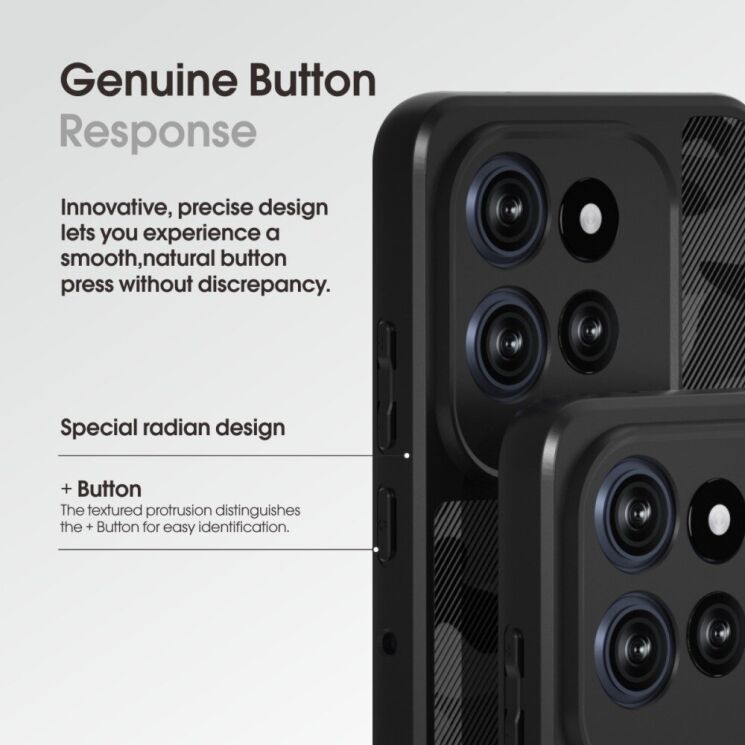 Защитный чехол IBMRS Military для Motorola Edge 50 Neo - Grid Camouflage: фото 3 из 7