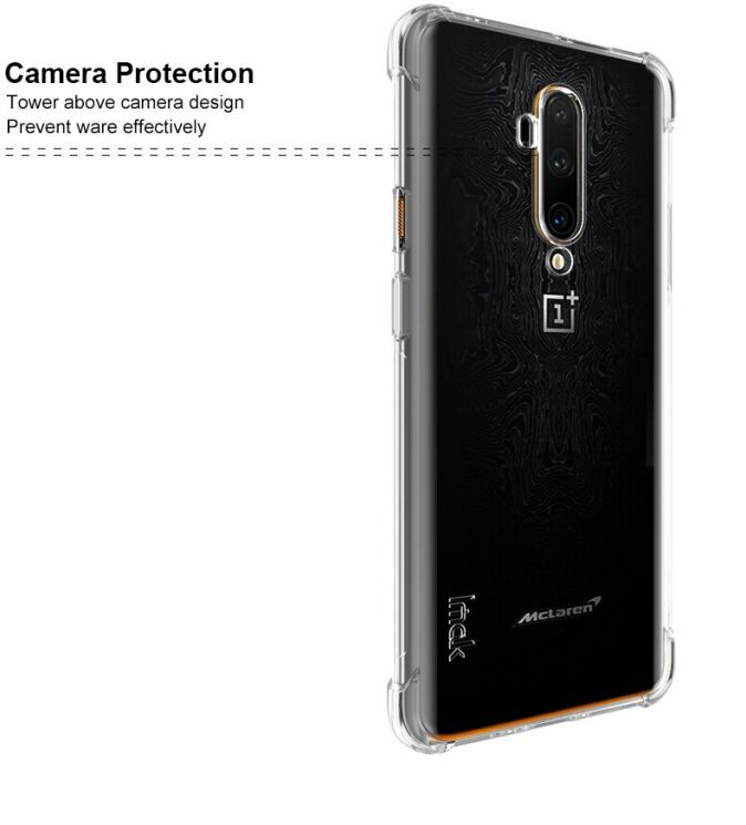 Защитный чехол IMAK Airbag MAX Case для OnePlus 7T Pro - Transparent: фото 11 из 12