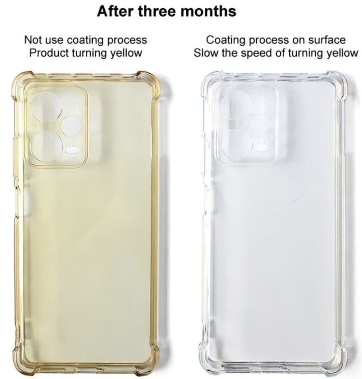 Защитный чехол IMAK Airbag MAX Case для Xiaomi Poco F6 - Transparent: фото 8 из 12