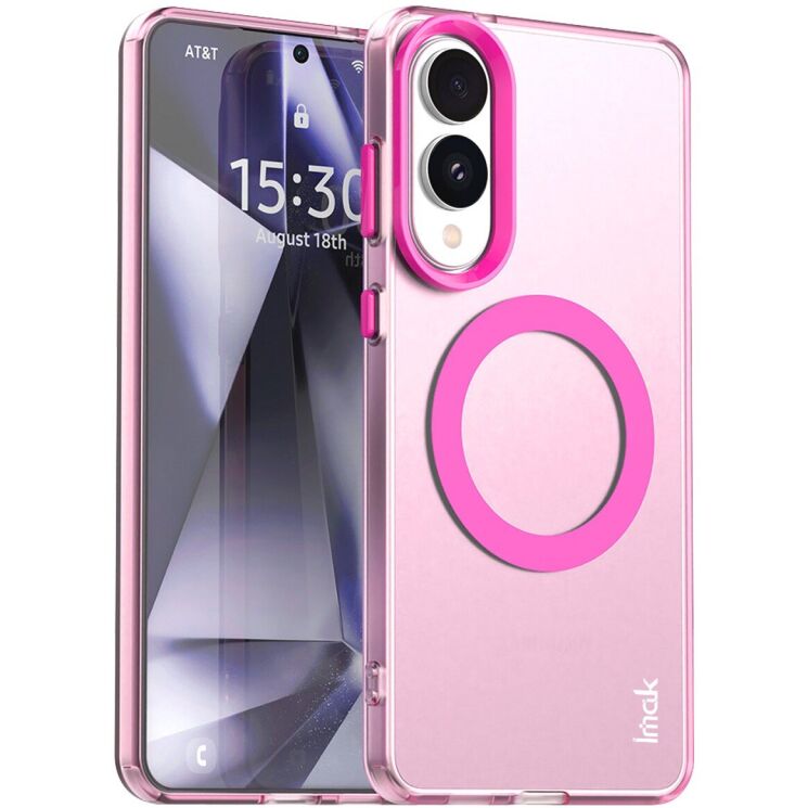 Захисний чохол IMAK Candy Series Magnetic для Samsung Galaxy S25 Edge (S937) - Red: фото 1 з 2