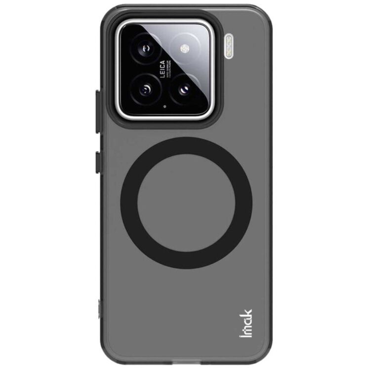 Защитный чехол IMAK Candy Series Magnetic для Xiaomi 15 - Black: фото 2 из 7