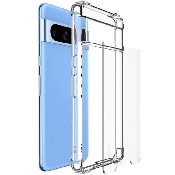 Защитный чехол IMAK Space Shield для Google Pixel 8 Pro - Transparent: фото 2 из 11