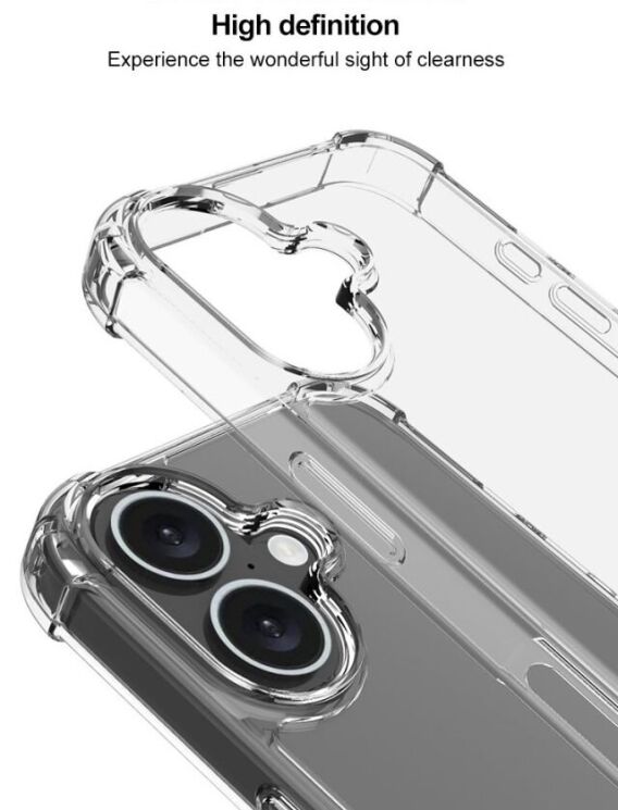 Защитный чехол IMAK Space Shield для Google Pixel 8 Pro - Transparent: фото 9 из 11