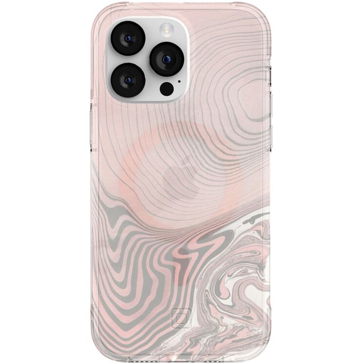 Захисний чохол Incipio Forme MagSafe для Apple iPhone 14 Pro Max (IPH-2007-TPGP) - Topographic Pink: фото 2 з 3