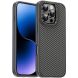 Защитный чехол IPAKY Carbon Fiber для Apple iPhone 16 Pro - Grey (360543H). Фото 1 из 10