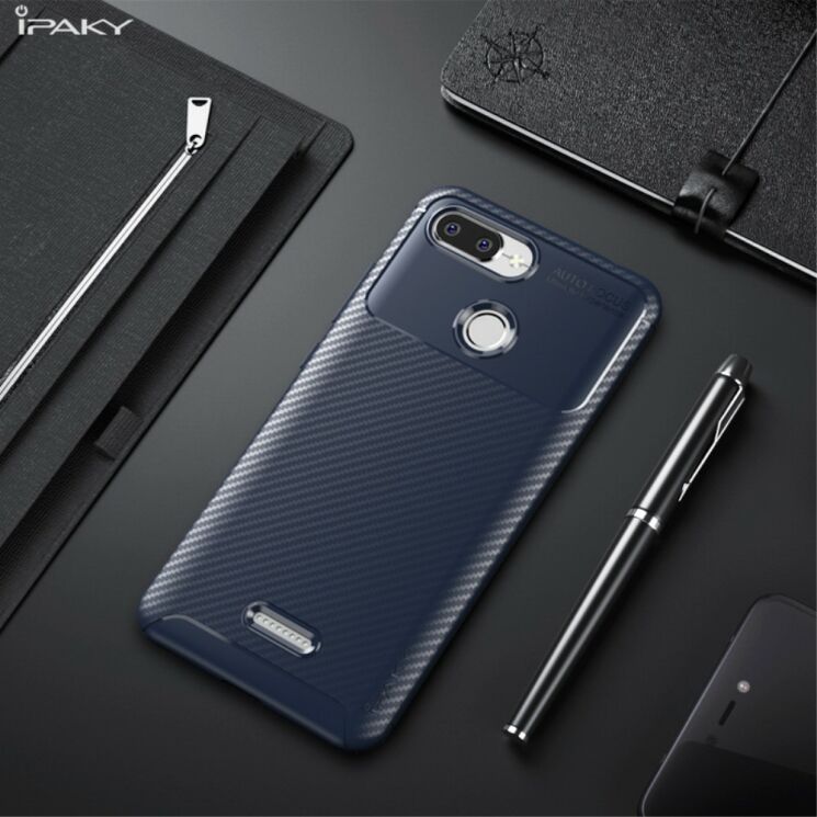 Защитный чехол IPAKY Fusion для Xiaomi Redmi 6 - Blue: фото 2 из 10