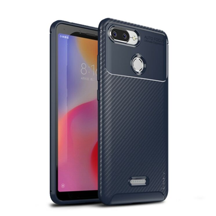 Защитный чехол IPAKY Fusion для Xiaomi Redmi 6 - Blue: фото 1 из 10