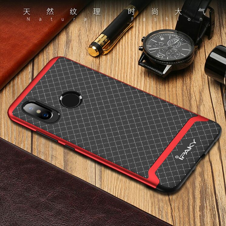 Защитный чехол IPAKY Hybrid Cover для Xiaomi Mi 8 - Black: фото 4 из 9