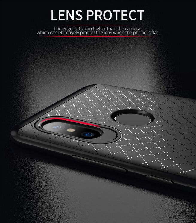 Защитный чехол IPAKY Hybrid Cover для Xiaomi Mi 8 - Black: фото 8 из 9