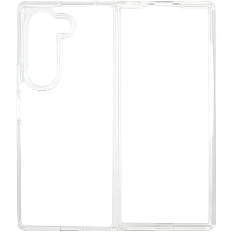 Захисний чохол Just Must Silicone Case (FF) для Samsung Galaxy Fold 6 (6977248565292) - Clear: фото 1 з 4