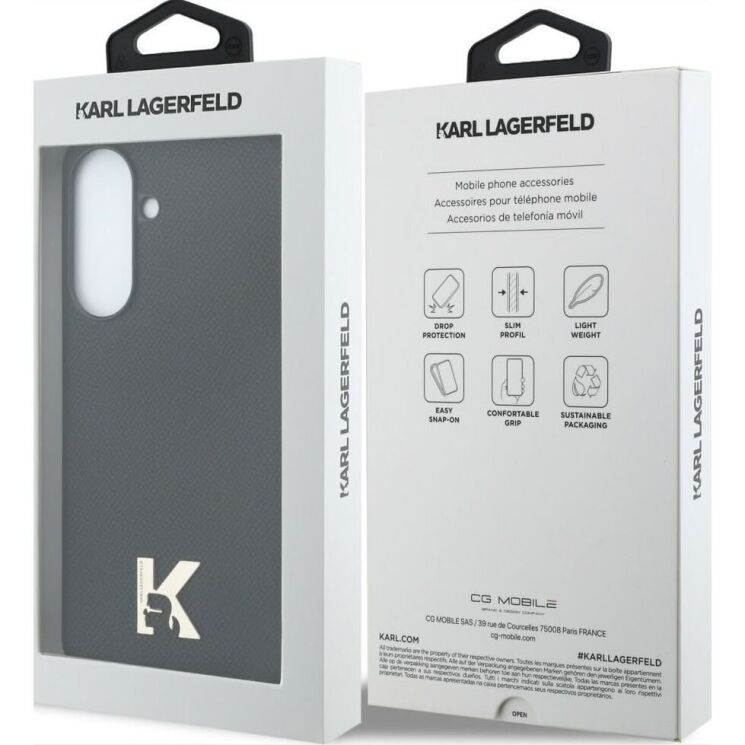 Защитный чехол Karl Lagerfeld Karl Head Logo для Samsung Galaxy A57 5G (KLHCSA575PGFKHGK) - Black (409911B) Защитный чехол Karl Lagerfeld Karl Head Logo для Samsung Galaxy A57 5G (KLHCSA575PGFKHGK) - Black: фото 8 из 8