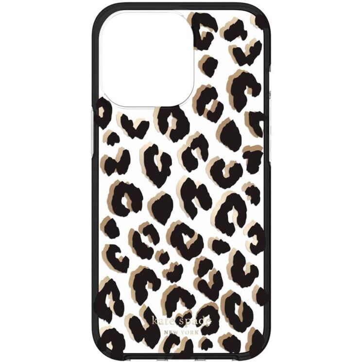 Защитный чехол Kate Spade NY Protective Hardshell для Apple iPhone 13 Pro Max (KSIPH-189-CTLB) - Leopard: фото 2 из 7