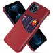 Захисний чохол KSQ Business Pocket для Apple iPhone 13 Pro - Red: фото 1 з 4