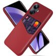 Защитный чехол KSQ Business Pocket для Realme 10 Pro+ - Red (318607R)