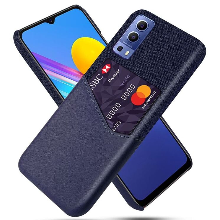 Захисний чохол KSQ Business Pocket для VIVO Y72 - Blue: фото 1 з 4