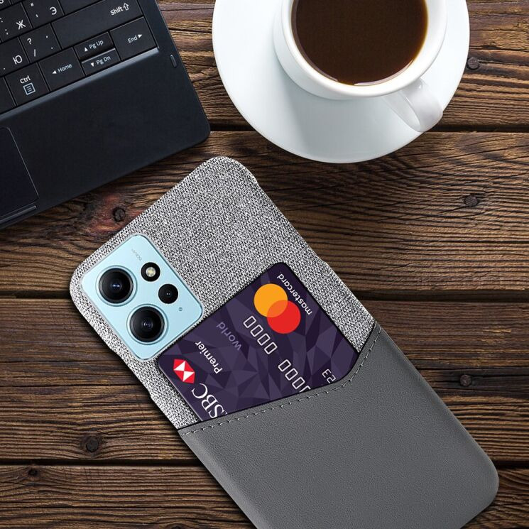 Захисний чохол KSQ Business Pocket для Xiaomi Redmi Note 12 - Grey (323074H) Захисний чохол KSQ Business Pocket для Xiaomi Redmi Note 12 - Grey: фото 4 з 4