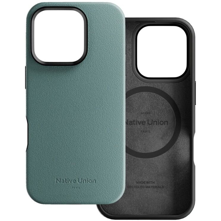 Защитный чехол Native Union Active Case для Apple iPhone 16 ACTCSE-GRN-NP24 - Slate Green: фото 1 из 8