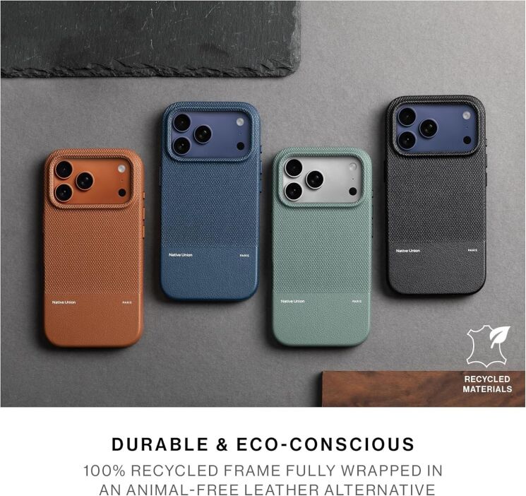 Захисний чохол Native Union (RE) Classic для iPhone 17 Pro Max (RECLA-BLK-NP25PM) - Black: фото 10 з 12