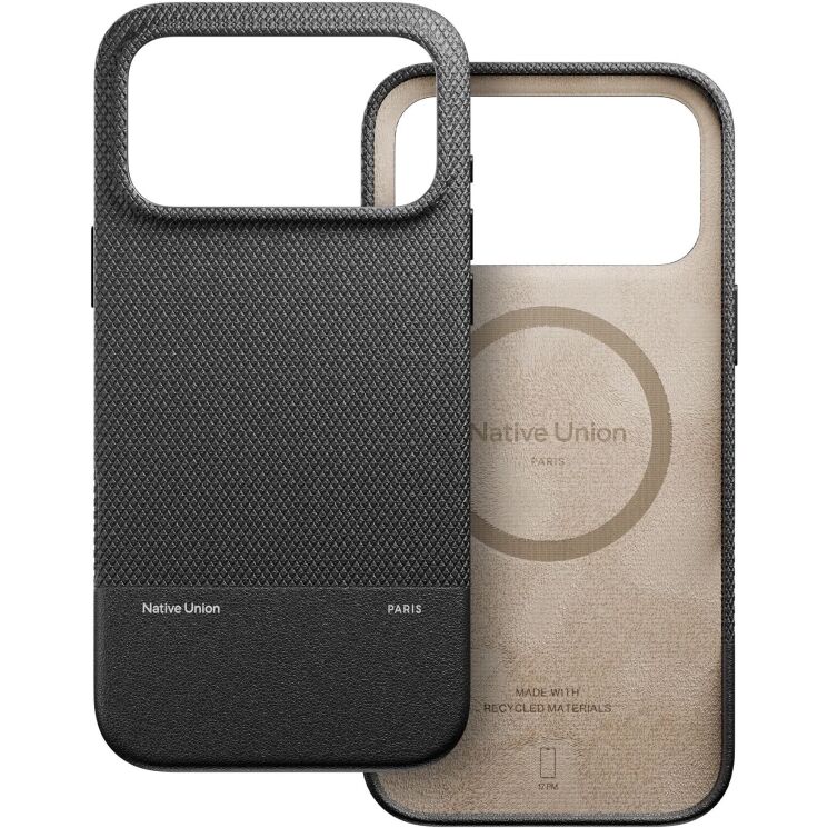 Захисний чохол Native Union (RE) Classic для iPhone 17 Pro Max (RECLA-BLK-NP25PM) - Black: фото 5 з 12