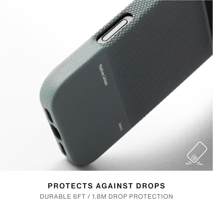 Захисний чохол Native Union (RE) Classic для iPhone 17 Pro Max (RECLA-BLK-NP25PM) - Black: фото 11 з 12