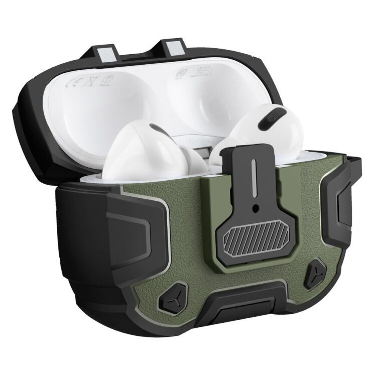 Захисний чохол NILLKIN Bounce Pro Case для Apple AirPods Pro 2 - Green: фото 4 з 16
