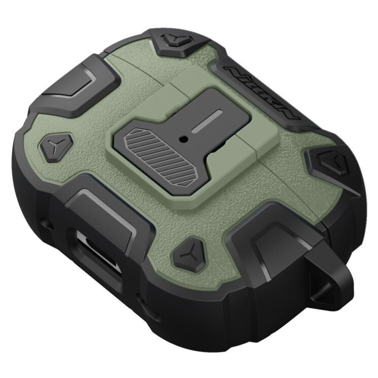 Захисний чохол NILLKIN Bounce Pro Case для Apple AirPods Pro 2 - Green: фото 2 з 16