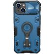 Захисний чохол NILLKIN CamShield Armor Pro для Apple iPhone 14 - Blue (304507L)