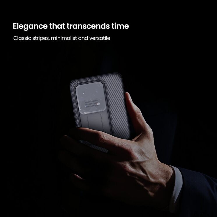 Захисний чохол NILLKIN CamShield Pro (Clear Version) для Xiaomi 15T - Black (391049B) Захисний чохол NILLKIN CamShield Pro (Clear Version) для Xiaomi 15T - Black: фото 12 з 17