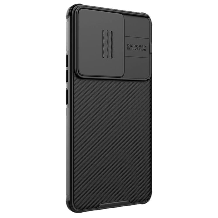 Защитный чехол NILLKIN CamShield Pro для Xiaomi Poco F6 - Black: фото 3 из 10