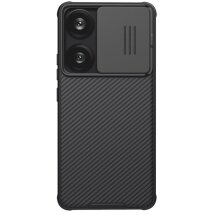 Защитный чехол NILLKIN CamShield Pro для Xiaomi Poco F6 - Black: фото 1 из 10