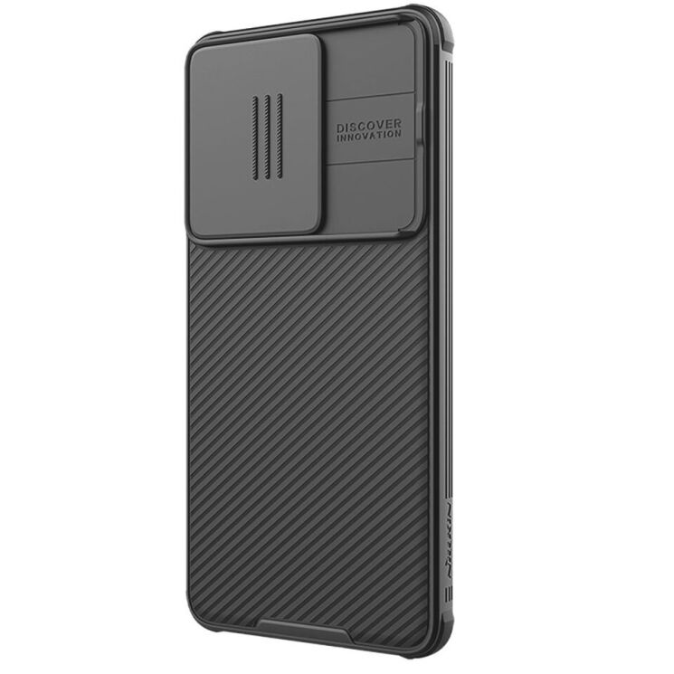 Защитный чехол NILLKIN CamShield Pro для Xiaomi Poco F6 - Black: фото 2 из 10