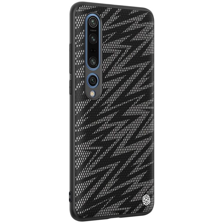 Защитный чехол NILLKIN Shining для Xiaomi Mi 10 Pro - Grey / Black: фото 2 из 13