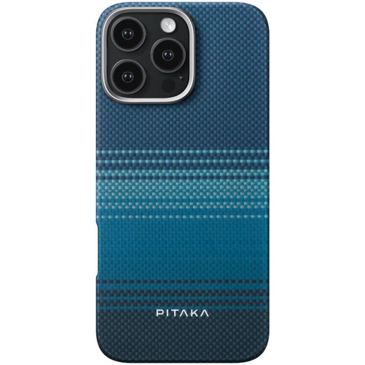 Захисний чохол Pitaka Tactile Woven Case для Apple iPhone 16 Pro Max KI1601MOM - Moonrise: фото 2 з 11
