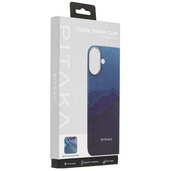 Захисний чохол Pitaka Tactile Woven Case для iPhone 16 Plus (KI1602OTH) - Over the Horizon: фото 6 з 7