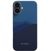 Захисний чохол Pitaka Tactile Woven Case для iPhone 16 Plus (KI1602OTH) - Over the Horizon: фото 1 з 7