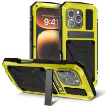 Защитный чехол R-JUST Military для Apple iPhone 16 Pro - Yellow: фото 1 из 9