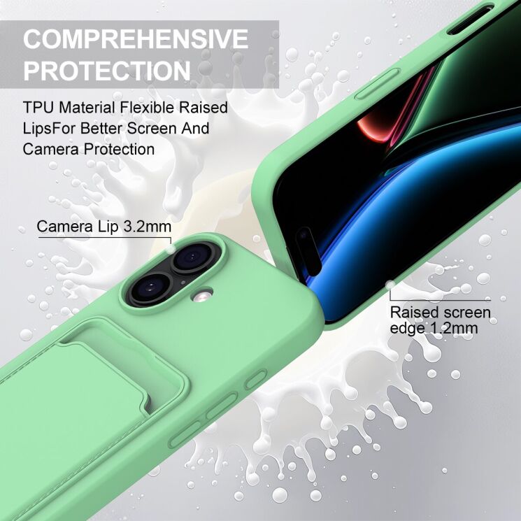 Защитный чехол Reframe Silicone Holder для Apple iPhone 17 - Black: фото 7 из 7
