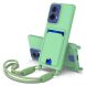 Защитный чехол Reframe Silicone Holder для Motorola Moto G85 / Edge 50 Fusion - Green (357051G). Фото 1 из 7