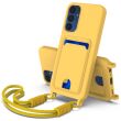 Защитный чехол Reframe Silicone Holder для Samsung Galaxy S23 FE - Yellow (376904Y)