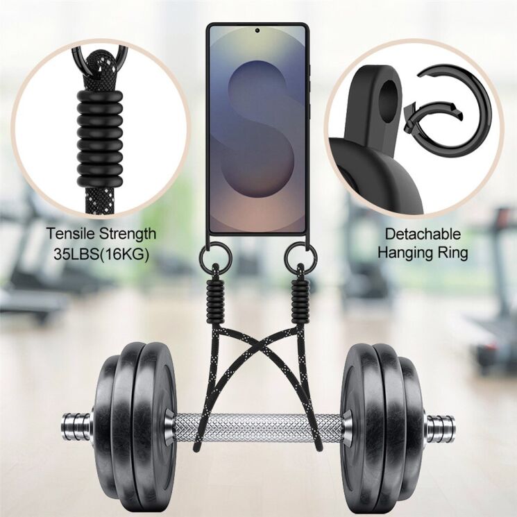 Захисний чохол Reframe Silicone Holder для Samsung Galaxy S24 Ultra (S928) - Black: фото 4 з 7
