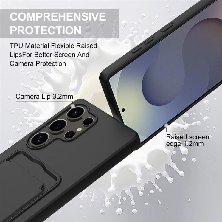 Захисний чохол Reframe Silicone Holder для Samsung Galaxy S24 Ultra (S928) - Black: фото 7 з 7