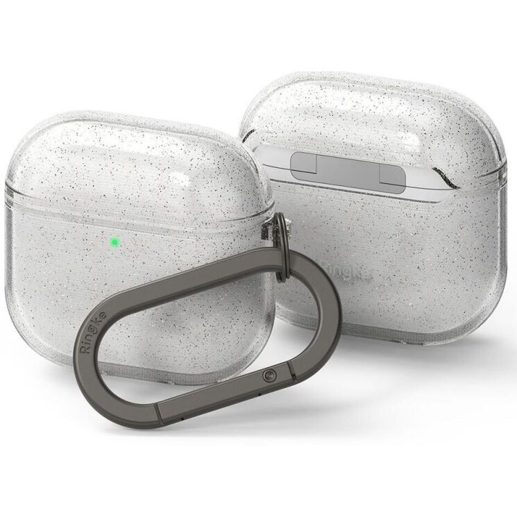 Защитный чехол Ringke Air (FH) для Apple AirPods 4 (8800274964495) - Glitter Clear: фото 2 из 16