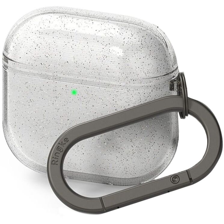 Защитный чехол Ringke Air (FH) для Apple AirPods 4 (8800274964495) - Glitter Clear: фото 3 из 16