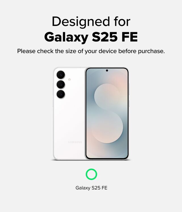 Защитный чехол Ringke Fusion Magnetic для Samsung Galaxy S25 FE (S731) 8800293859543 - Clear: фото 5 из 13