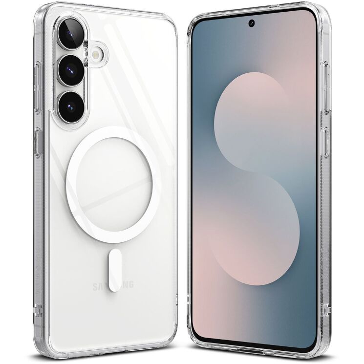 Защитный чехол Ringke Fusion Magnetic для Samsung Galaxy S25 FE (S731) 8800293859543 - Clear: фото 1 из 13